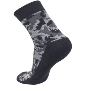 CERVA NEURUM CAMOU Pánské ponožky, tmavě šedá, velikost