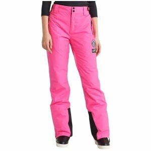 Superdry SD SKI RUN PANT Dámské lyžařské kalhoty, růžová, veľkosť 14