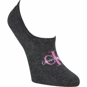 Calvin Klein JEANS LOGO SNEAKER Dámské ponožky, tmavě šedá, veľkosť UNI