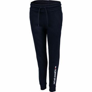 Tommy Hilfiger CUFF FLEECE JOGGER LOGO Dámské tepláky, tmavě modrá, velikost L