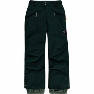 O'Neill Chlapecké lyžařské/snowboardové kalhoty Chlapecké lyžařské/snowboardové kalhoty, tmavě zelená, velikost 128