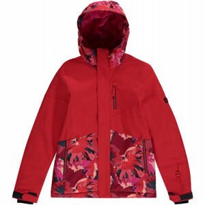 O'Neill CORAL Dívčí lyžařská/snowboardová bunda, červená, veľkosť 128