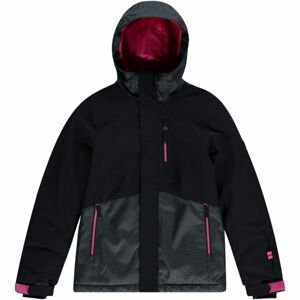 O'Neill CORAL Dívčí lyžařská/snowboardová bunda, černá, veľkosť 128