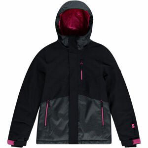 O'Neill CORAL Dívčí lyžařská/snowboardová bunda, černá, veľkosť 164