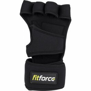 Fitforce TAUR Fitness rukavice, černá, velikost L