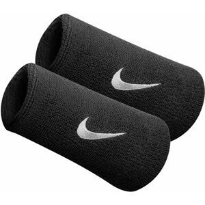 Nike SWOOSH DOUBLEWIDE WRISTBAND SWOOSH DOUBLEWIDE WRISTBAND - Potítko, černá, velikost UNI