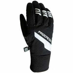 Progress XC GLOVES Zimní zateplené běžkařské rukavice, černá, velikost XXL