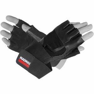 MADMAX PROFESSIONAL EXCLUSIVE Fitness rukavice, černá, velikost M