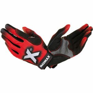 MADMAX CROSSFIT Crossfit rukavice, červená, velikost XXL