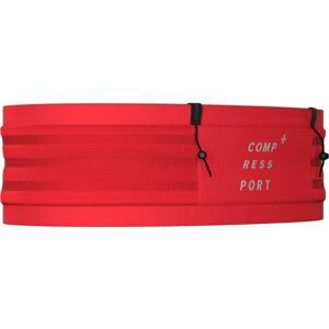 Compressport FREE BELT PRO Běžecký opasek, červená, velikost XL/2XL