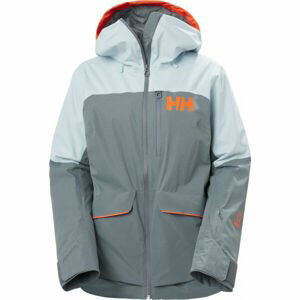 Helly Hansen POWCHASER LIFALOFT W Dámská lyžařská bunda, šedá, veľkosť XL