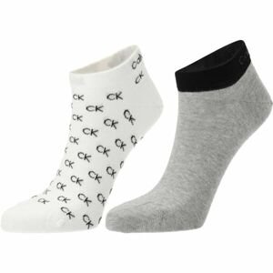 Calvin Klein SNEAKER 2P Pánské ponožky, šedá, veľkosť 39-42