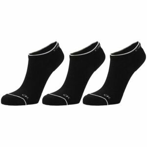 Calvin Klein SNEAKER 3P ATHLEISURE Dámské ponožky, černá, veľkosť UNI