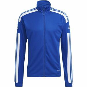 adidas SQ21 TR JKT Pánská fotbalová mikina, modrá, velikost S