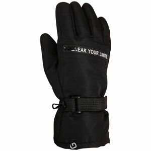 Lewro IKEF Dětské lyžařské rukavice, černá, velikost