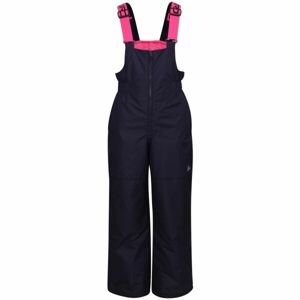 Lewro FINLEY Dětské zateplené kalhoty, tmavě modrá, velikost 92-98