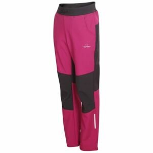 Lewro NORAY Dívčí softshellové kalhoty, fialová, velikost 164-170