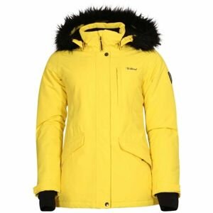 Willard YALA Dámská lyžařská zimní bunda, žlutá, velikost