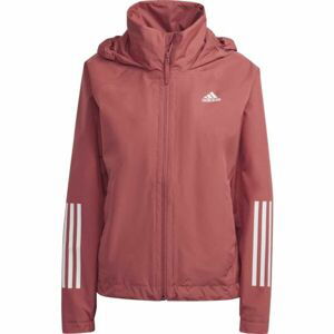 adidas BSC 3S R.R. J Dámská outdoorová bunda, červená, velikost XS