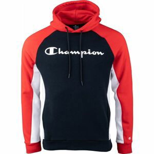 Champion HOODED SWEATSHIRT Pánská mikina, červená, veľkosť XL