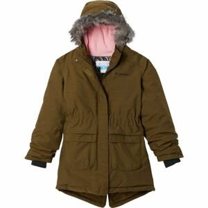 Columbia NORDIC STRIDER JACKET Dětská zimní bunda, khaki, velikost M