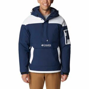 Columbia CHALLENGER PULLOVER ANORAK Pánská bunda, tmavě modrá, velikost XXL