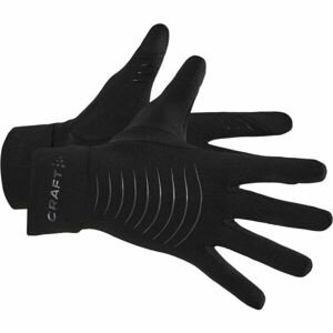 Craft CORE ESSENCE 2 Mírně zateplené fleecové rukavice, černá, velikost L