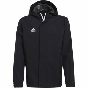 adidas ENT22 AW JKTY Juniorská fotbalová bunda, černá, velikost 128