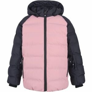 COLOR KIDS SKI JACKET QUILTED Dětská lyžařská bunda, růžová, velikost 128