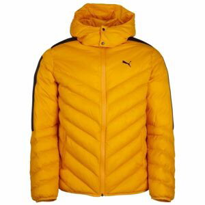 Puma MENS DOWN JACKET Pánská bunda, žlutá, velikost S