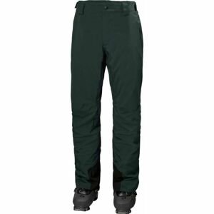Helly Hansen LEGENDARY INSULATED PANT Pánské lyžařské kalhoty, tmavě zelená, velikost XXL