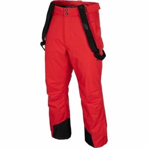 4F FNK PANT´S M Pánské lyžařské kalhoty, červená, velikost