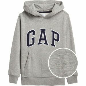 GAP NEW CAMPUS LOGO Chlapecká mikina, šedá, veľkosť L