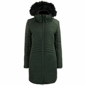 ALPINE PRO CAYCA Dámský kabát, khaki, velikost XL