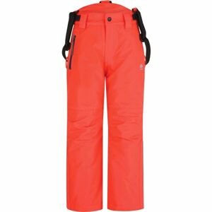 Loap CUWAS Dětské lyžařské kalhoty, oranžová, velikost 112-116