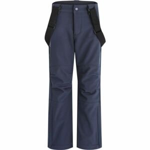 Loap LOVELO Dětské lyžařské softshellové kalhoty, tmavě šedá, veľkosť 146-152