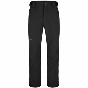 Loap LUPID Pánské softshellové kalhoty, černá, velikost XL