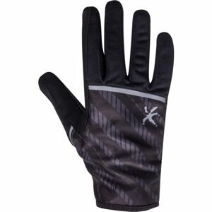 Klimatex MATIAS Softshellové rukavice, černá, velikost L