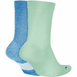 Nike MULTIPLIER MIX Unisexové ponožky, světle modrá, velikost M