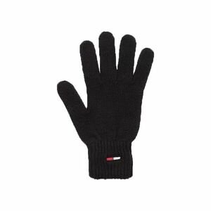 Tommy Hilfiger TJM FLAG GLOVES Pánské zimní rukavice, černá, veľkosť UNI