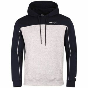 Champion HOODED SWEATSHIRT Pánská mikina, šedá, velikost M