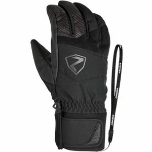 Ziener GINX AS AW Lyžařské rukavice, černá, velikost 9