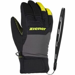 Ziener LANUS AS  PR JR Dětské lyžařské rukavice, černá, velikost 4.5