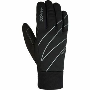 Ziener Dámské běžkařské rukavice Dámské běžkařské rukavice, černá, velikost 6.5