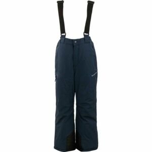 ALPINE PRO MERONO Dětské kalhoty, tmavě modrá, velikost 128-134