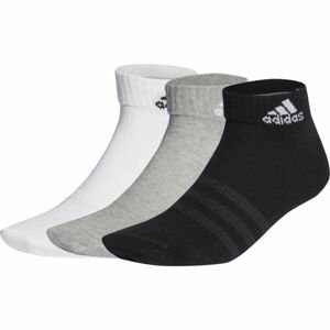 adidas T SPW ANK 3P Kotníkové ponožky, černá, velikost S