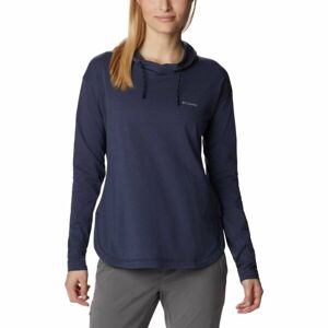 Columbia SUN TREK EU HOODED PULLOVER Dámská mikina, tmavě modrá, velikost