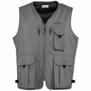 Columbia SILVER RIDGE™ UTILITY VEST Pánská vesta, šedá, velikost M