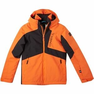 O'Neill HAMMER JACKET Chlapecká zimní bunda, oranžová, velikost 176