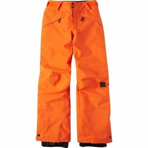 O'Neill ANVIL Chlapecké lyžařské/snowboardové kalhoty, oranžová, veľkosť 176